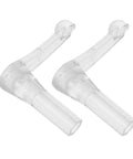 Two Pack Capsule Vending Machine Repair Parts Durable Plastic Spiral Component For Prize Dispenser No Fuss Install And Replacement Must Have Vending Machine Accessory Kit, transparent plastic pair