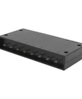 8 Gang Car Touch Switch Panel With IP68 Waterproof LED Indicators, capacitive touch, rear view showing connectors, for 12V and 24V use