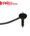 FKG UK Bearing abs sensor close-up from Set Of 2 Front Wheel Bearing Hub Assemblies With ABS For 2WD GMC Savana 3500 And Savana 2500, Chevy Express 3500 And 2500, And Silverado 2500 1999 2000 Direct Fit 8 Lug Ready To Roll