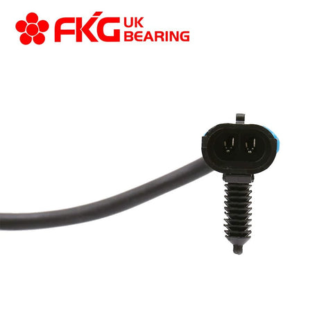 FKG UK Bearing abs sensor close-up from Set Of 2 Front Wheel Bearing Hub Assemblies With ABS For 2WD GMC Savana 3500 And Savana 2500, Chevy Express 3500 And 2500, And Silverado 2500 1999 2000 Direct Fit 8 Lug Ready To Roll