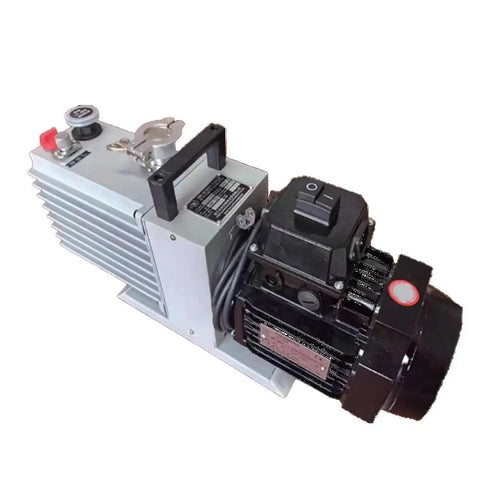 Shop Grade Five Cfm Dual Stage Rotary Vane Vacuum Pump Pulling Mean Point Zero Four Pa Suction with oil seal and handle.