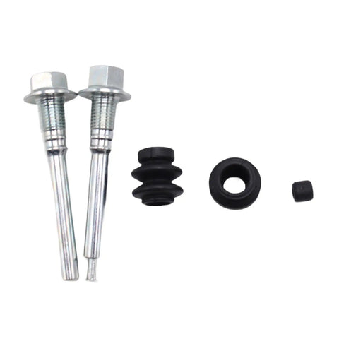 Top Notch Rear Disc Brake Caliper Slider Pin Kit Featuring Durable Metal and Rubber Bushings With Guide Pin Boot For Smooth Gliding And Reliable Stopping Power That Saves You Big Bucks On Repair Bills. rear brake pins and boot kit