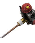 Gas Control Thermostat for Water Heater LP Propane Replacement Valve with AP16313 Pilot Adapter Included displayed at an angle