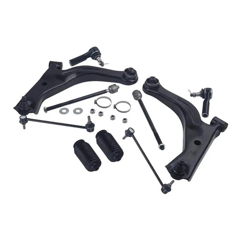 Front Lower Control Arm Kit For Mariner 2008 2009 With Driver And Passenger Side Bushings, Ball Joint, Direct Bolt On Replacement, Includes 10 Pcs Swing Arm Bushing Kit For Steering System Chassis