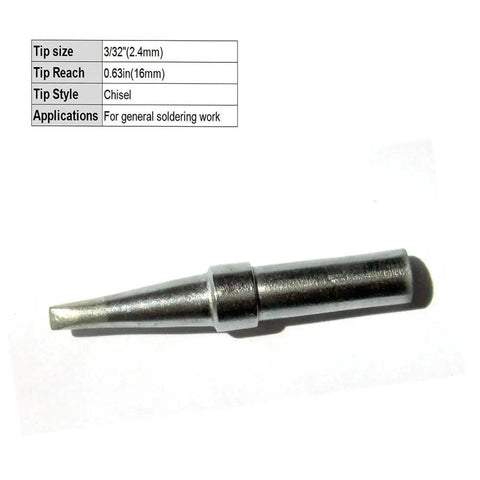 Replacement Soldering Tips Pack For Weller Soldering Stations Including WES51 WESD51 WE1010NA WCC100 PES51 EC1201A ET Tip Set Ten Pack