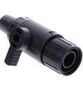 Awesome 16mm By 22mm Push To Connect Water Pipe Kit With Control Valve For Aquarium Filters And Hose Tubing That Makes Plumbing Super Easy And Fast, black plastic