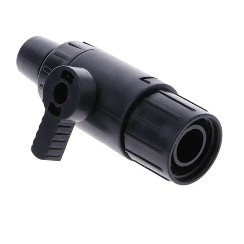 Awesome 16mm By 22mm Push To Connect Water Pipe Kit With Control Valve For Aquarium Filters And Hose Tubing That Makes Plumbing Super Easy And Fast, black plastic
