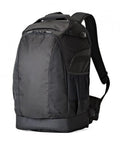 Pro DSLR Camera Backpack With Anti Theft Design For Mirrorless And Digital Gear, side view with sturdy black material.