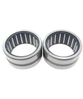 Heavy Duty Needle Roller Bearing Without Inner Ring RNA4917 Pre Lubed for hydraulic cylinders, two units visible, 100x120x35 mm.
