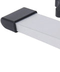 Close view of the Heavy Duty T Track Hold Down Clamps Set 6 Point 2 Inch Pro Grade Aluminum Alloy for woodworking projects.