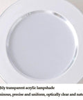 JUDYSSY 8Pack White Baffle Trim LED Recessed Can Retrofit Light 3.9 Inch Ultra Thin LED recessed ceiling lamp with acrylic shade