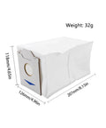 Replacement Trash Bags For N30 Omni And N30 Pro Omni Robot Vacuum Cleaners High Capacity Dust Bags Easy Pull Out Or Snap On Install