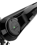 Rival AXS Crankset With Quarq Power Meter For Pro Grade Watts, 172.5mm Crank arm in black finish showing Quarq logo