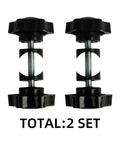 2 Pack Arm Adjustment Knobs For Rollator Walkers Universal Hand Grip Replacement Parts M6 Track Bolts Set