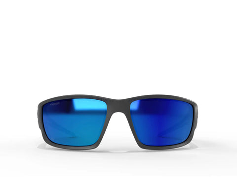 Polarized Wraparound Safety Glasses Built Tough for Work and Outdoors All Day Comfort Anti Scratch Lenses UV 400 Protection