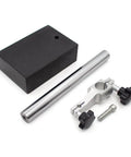 Grade 00 Precision Granite Measuring Stand With 150x100x50mm Base shown with 250mm rod and holder components