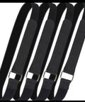 4 Pack Bike Rack Straps With Adjustable Wheel Stabilizers Heavy Duty Hook And Loop Straps With Anti Slip Gel Grip Tire Straps