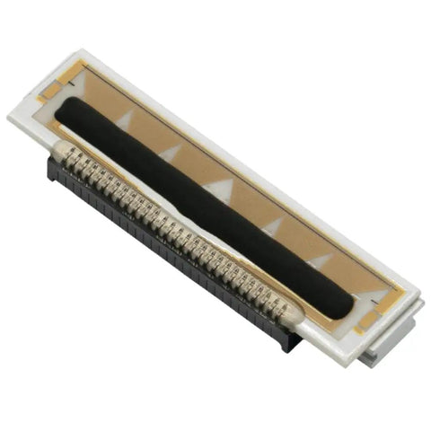 Direct Fit 203Dpi Thermal Printhead P1031365070 Replacement For Qln220 Printer, side view showing printhead connector and thermal elements.