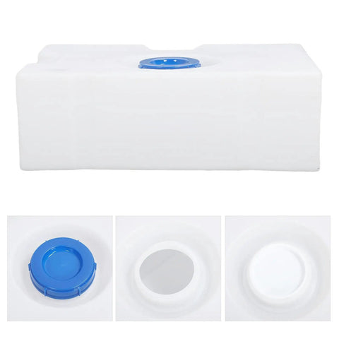 18 Gallon RV Water Tank For Fresh Water Storage And Transport Durable LLDPE Holding Tank with blue inlet cap