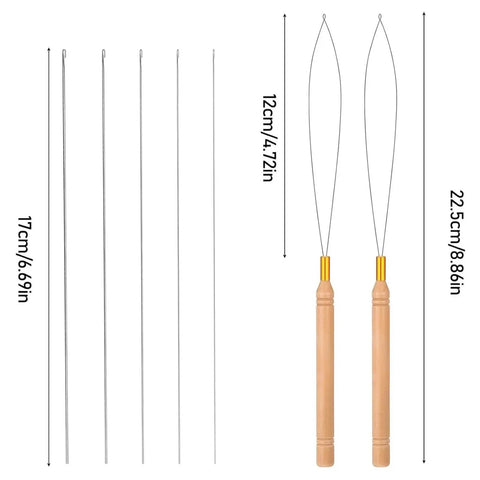 Beads Threading Tool For Jewelry Making And Beading Projects, Easy Sphere Threader To Help You Slide Beads Onto Strings, No Fuss For Bracelets, Necklaces, Earrings, And DIY Crafts, 12cm needle set