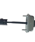 Side view of durable front left and right car door hinge for Focus Mk2 2004-2011 with check strap and soft close damper replacement part