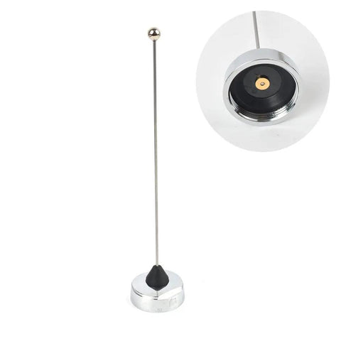 Beefed-Up Quarter Wave NMO UHF Ham Radio Antenna For Mobile 400-470MHz 6.4 Inch with NMO Mount Base, Stainless Steel