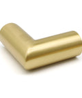 Slick Curved Tube Armrest Hardware For Sofa Chair Bed Headboard In Nordic Modern Style Made From Solid Brass For Durable Dope Decorative Furniture Fittings Elbow Joint Connector For Home And Office