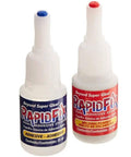Dual Adhesive System For Quick Auto Repairs, High Strength Fast Setting Bonding, two 25 mL bottles, adhesive and welding powder.
