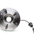 Rear Wheel Hub Bearing Assembly 512358 for 2012 to 2015 Chevrolet Captiva Sport front view with wiring harness