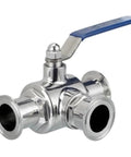 Heavy Duty 304 Stainless Steel Three Way Ball Valve With T Port And L Port Configurations For Plumbing And Hydraulic Projects