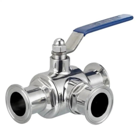 Heavy Duty 304 Stainless Steel Three Way Ball Valve With T Port And L Port Configurations For Plumbing And Hydraulic Projects