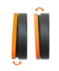 Rev Max HD Drive Axle Wheel Seal for Heavy Duty Applications Fits 3930273 380003A 47691 side view showing installation angles