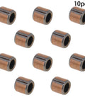 10 Pack Heavy Duty Sleeve Bearings 3mm By 5mm By 5mm Oilless Bushings visible, showcasing carbon steel composite wear resistant bearings.