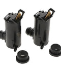 Universal 12V Vehicles Windshield Washer Pump Kit Check Valves Direct Fit Sweet Smooth Wiping Easy Install No Mods Needed Keep Ride