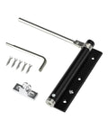 Automatic Rebound Door Closer For Home Use Surface Mounted Spring Closer With Adjustable Hinge hardware and mounting kit