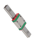 Miniature Linear Rail Guide 12mm Width with Slide Block, 4 Point Contact for Precision Machinery and Automation Systems