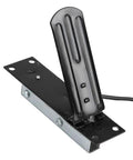 250W 24V Electric Foot Accelerator Pedal With Anti Slip Surface black finish, durable iron construction, side view