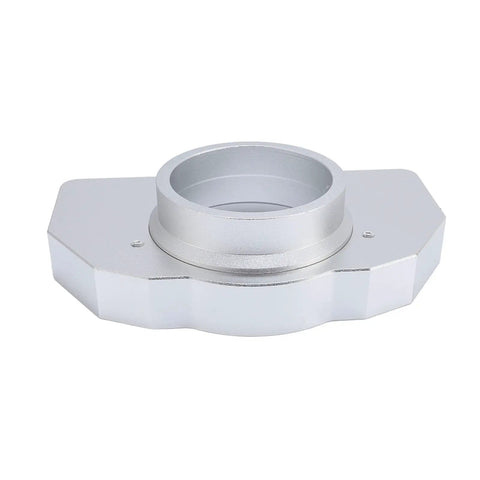 Heavy Duty Aluminum Steering Wheel Bearing Seat For Sim Racing Direct Fit Bracket Upgrade With Mounting Kit Silver Finish