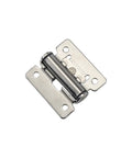 Positionable torque stainless steel door hinge, 48x40mm, 0.7 N.m, 1pc.