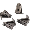 Rim Safe Jaw Clamp Protectors for Tire Changer Machines M12 Set Clip On Guard Caps Prevent Rim Scratches Durable Metal Construction
