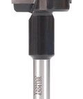 Pro Shop Grade Heavy Duty Carbide Tipped Brad Point Boring Bit With 10mm Shank showing sharp carbide tip for deep woodworking.