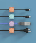 Magnetic Cable Clips And Adjustable Cord Holders For Home Office Desk Car Wall And Nightstand Adhesive Wire Keeper Organizer