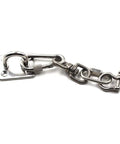 Rock Solid 304 Stainless Steel M10 Ceiling Hooks With Screws For Yoga Ropes Plant Hangers Gym Rigging heavy-duty connection components.