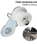 Heavy Duty Chain Tensioner Kit With Spring Roller And Guide Adjuster Pulley For Dirt Pit Bike Mini Moto ATV Quad Scooter Motor With nylon roller