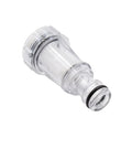 Quick Connect Garden Hose Adapter Three Quarter Inch With Integrated Filter Aluminum BSP Threading For Easy Snap On Setup