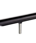 12 Inch Stainless Steel Lathe Tool Rest for Woodworking and Wood Turning Durable Five Eighth Inch Post Diameter Rust Resistant Smooth Grip