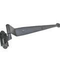 Heavy Duty Black Offset Strap Lift Off Pintle Hinge Pack Of 4 For Shutters Windows Doors And Gates In Wrought Iron With Rust Resistant