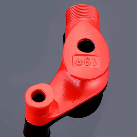 Heavy Duty Manual Pipe Bender Tool For Galvanized Iron Copper Water And Wire Tubes Steel Hand Device Plumbing Electrical HVAC 20Mm Easy Bend red connection part