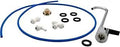 Chrome Gooseneck Glass Filler Kit For Water Coolers And Drinking Fountains Easy Install Replacement Part with components displayed