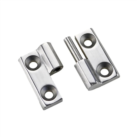 heavy duty stainless steel industrial hinge 304 detachable polished finish